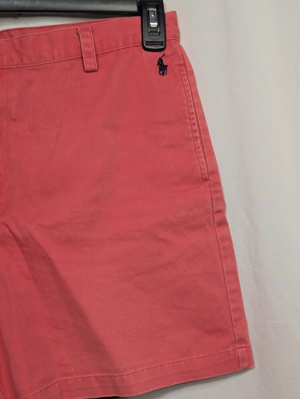 Ralph Lauren Sport Pink Salmon Chino Shorts Women’s Size 14 100% Cotton - Picture 4 of 11